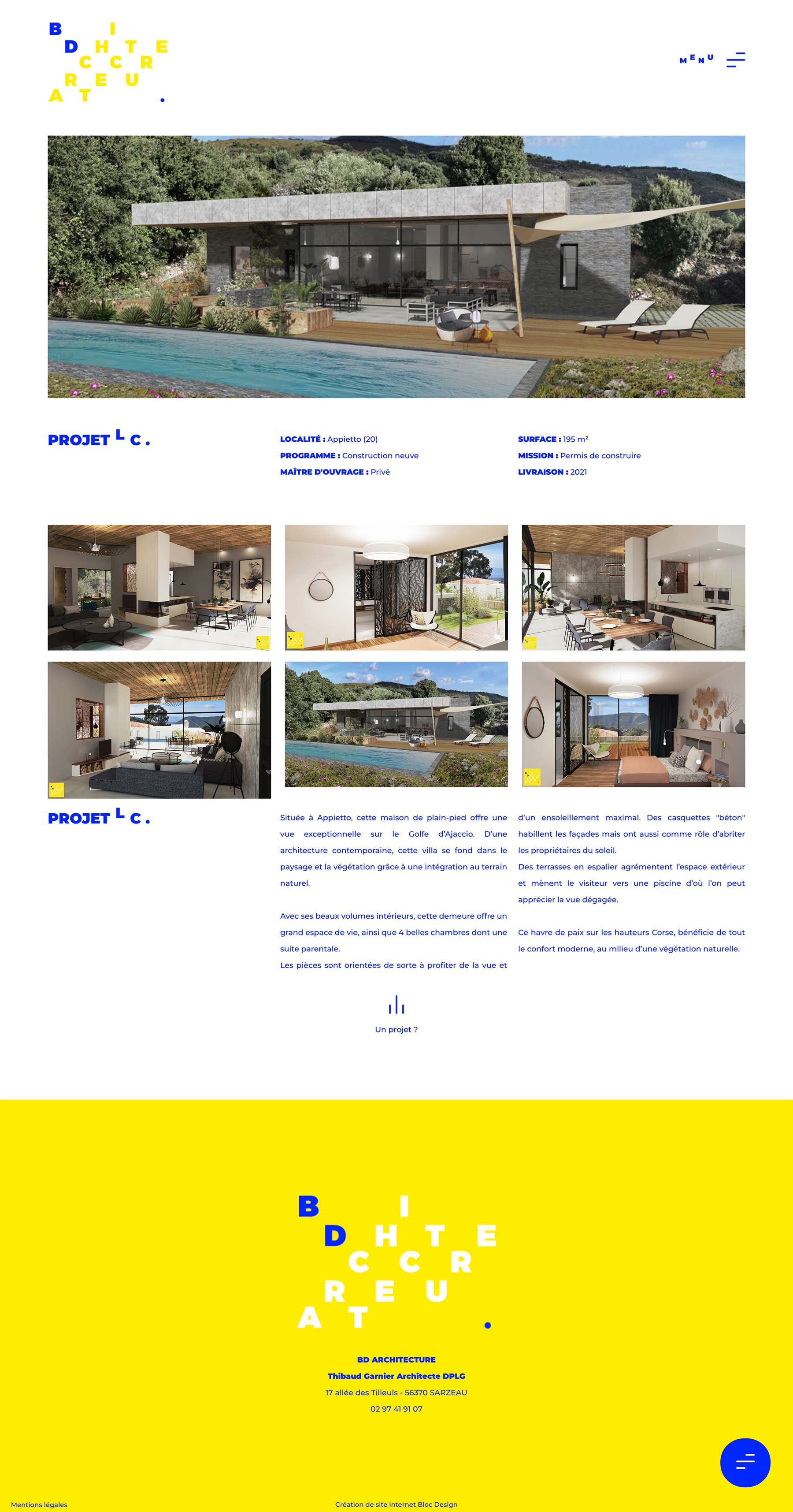 creation site agence d architecture sarzeau